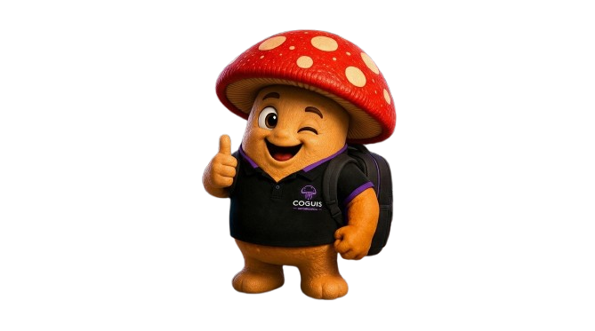 Mascote Coguis dando boas-vindas ao Blog da Coguis Informática